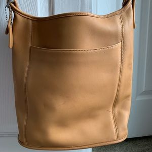 Coach leather handbag